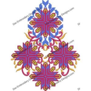 Rectangle Embroidery Design CED27-23