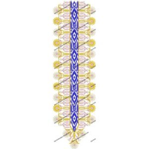 Neck Embroidery Design NED342-23