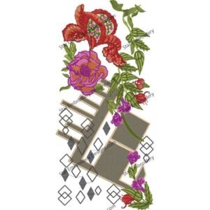 Neck Flower Design NED357-23