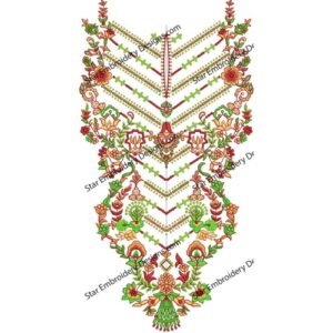 Neck Gala Embroidery NED360-23