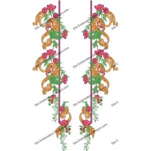 Neck Flower Design NED377-23