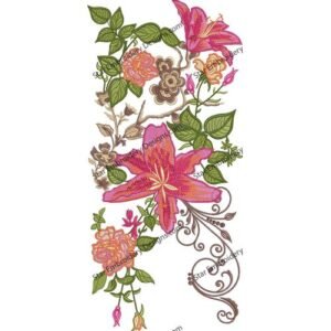 Neck Gala Embroidery NED396-23