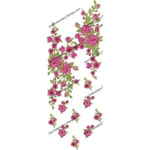 Neck Flower Design NED405-23