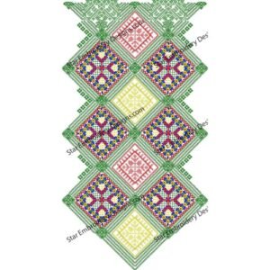 Neck Embroidery Design NED406-23