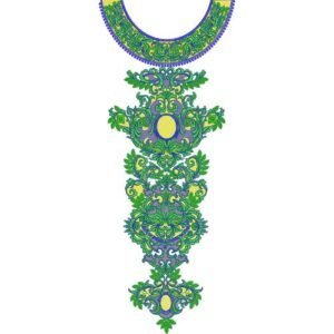 Neck Embroidery Design NED410-23