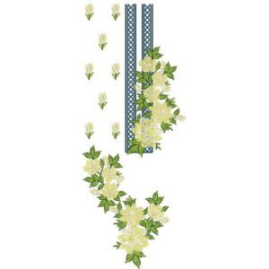 Beautiful Floral Gala Design NED427-23