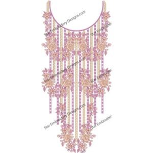 Neck Embroidery Design NED432-23