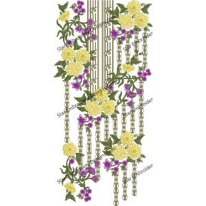 Neck Flower Design NED444-23