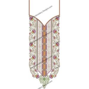 Neck Flower Design NED458-23