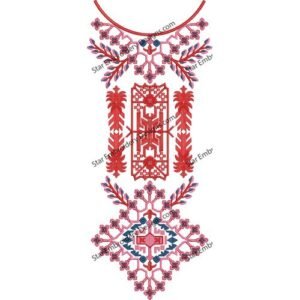 Neck Gala Embroidery NED467-23