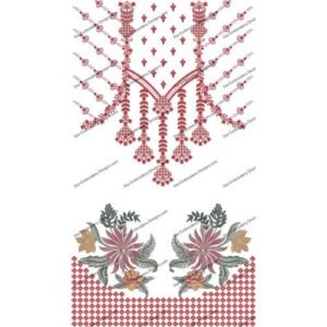 Neck Flower Design NED487-23