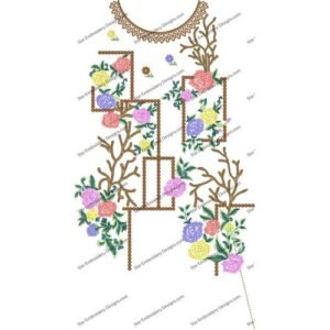 Neck Flower Design NED497-23