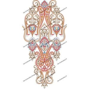 Neck Embroidery Design NED509-23