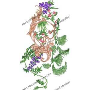 Neck Gala Embroidery NED510-23