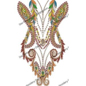 Neck Gala Embroidery NED520-23