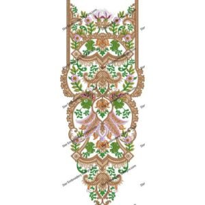 Neck Embroidery Pattern NED522-23