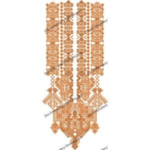 Neck Embroidery Pattern NED746-24
