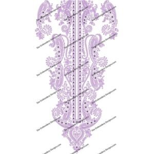 Neck Embroidery Design NED757-24