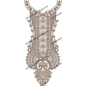 Suit Neck Embroidery NED769-24