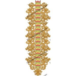Neck Embroidery Design NED776-24