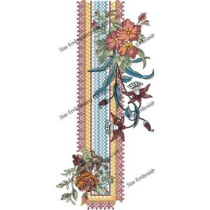 Beautiful Embroidery Design NED778-24