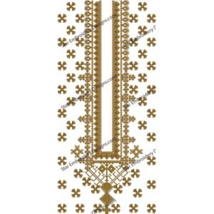 Neck Embroidery Design NED778-24