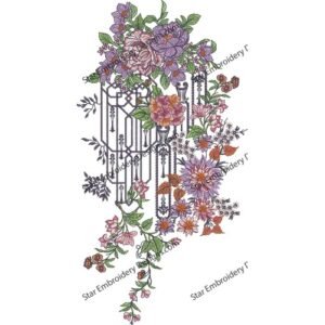 Neck Embroidery Design NED788-24