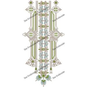 Attractive Neck Embroidery NED789-24