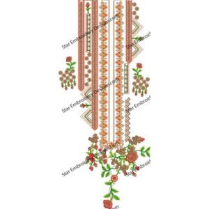 Attractive Neck Embroidery NED805-24
