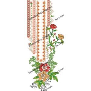 Neck Embroidery Design NED819-24