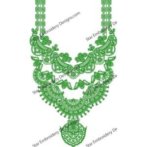 Unique Neck Embroidery NED829-24
