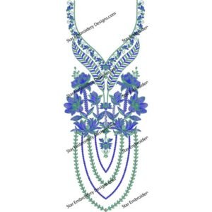 Neck Dress Embroidery NED835-24