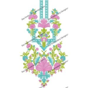 Flower Neck Embroidery NED836-24