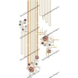 Attractive Neck Embroidery NED838-24