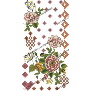 Neck Embroidery Design NED840-24
