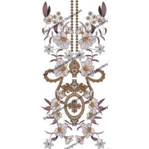 Beautiful Embroidery Design NED853-24