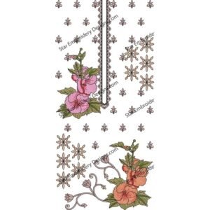 Embroidery Neck Design NED858-24