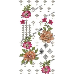 Neck Floral Design NED859-24