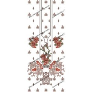 Neck Embroidery Design NED863-24