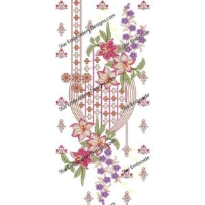 Dress Neck Embroidery NED876-24