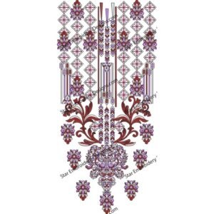 Neck Embroidery Design NED880-24