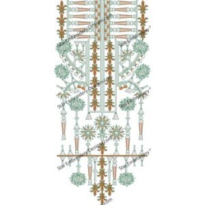 Beautiful Neck Embroidery NED882-24