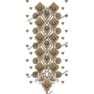 Neck Embroidery Design NED885-24