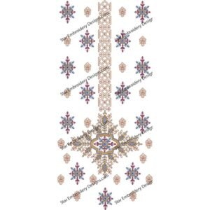 Neck Embroidery Design NED887-24
