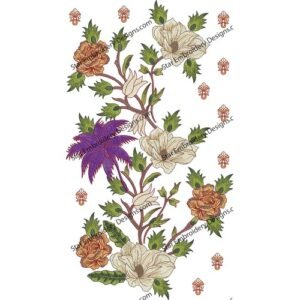 Beautiful Neck Embroidery NED889-24