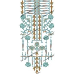 Neck Embroidery Design NED892-24
