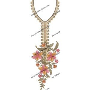 Suit Neck Embroidery NED893-24