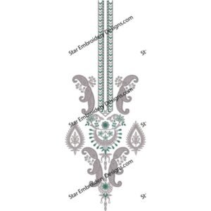 Neck Embroidery Design NED898-24