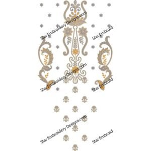 Neck Dress Embroidery NED899-24