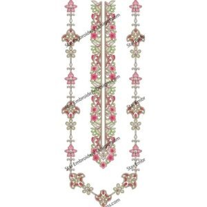 Neck Embroidery Design NED906-24